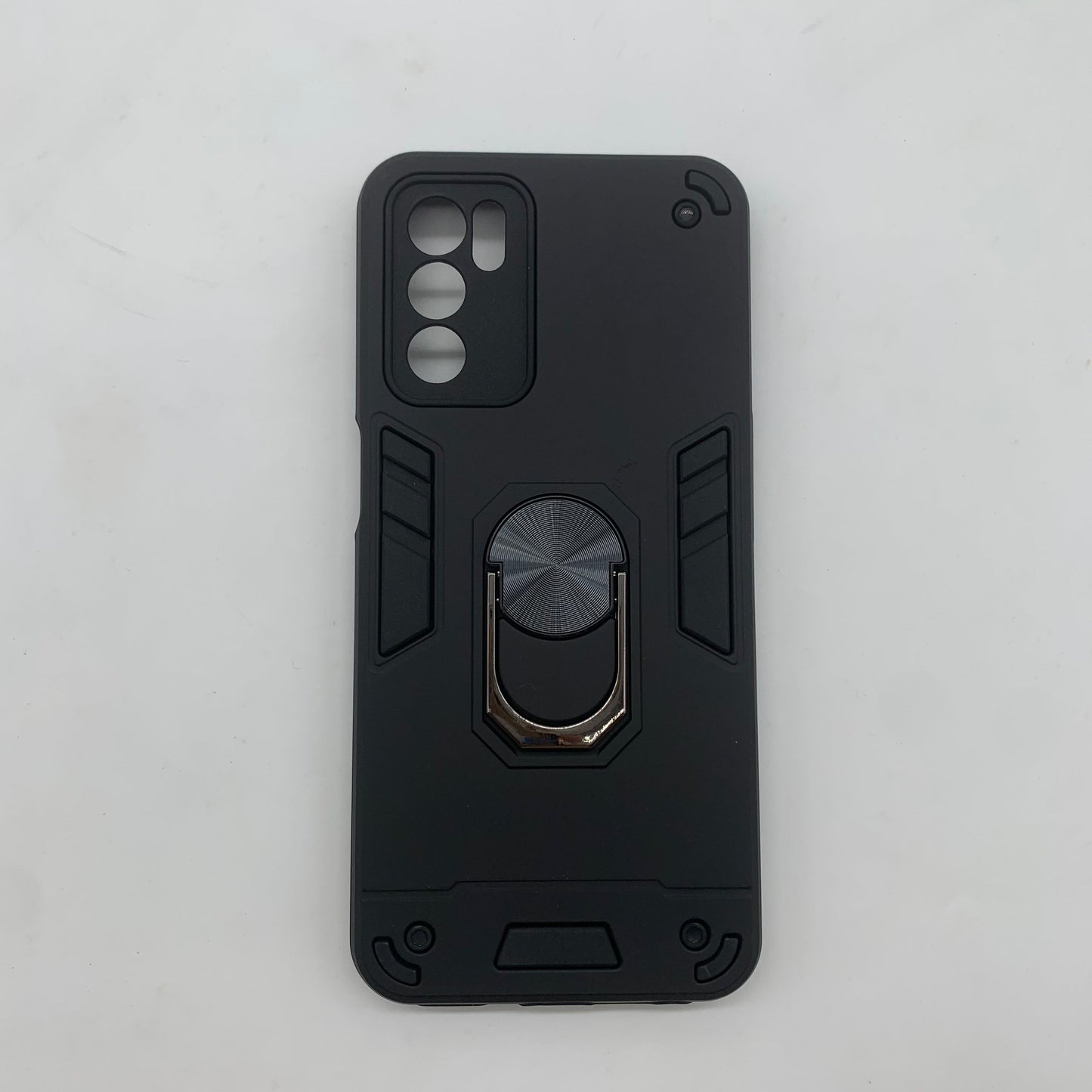 OPPO A16 Case with Ring Holder - Hard PC Shockproof Slim Cover