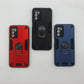 OPPO A16 Case with Ring Holder - Hard PC Shockproof Slim Cover