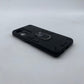 Vivo Y03 Hard PC Shockproof Case with Ring Holder - Slim Back Cover