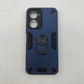 Vivo Y03 Hard PC Shockproof Case with Ring Holder - Slim Back Cover