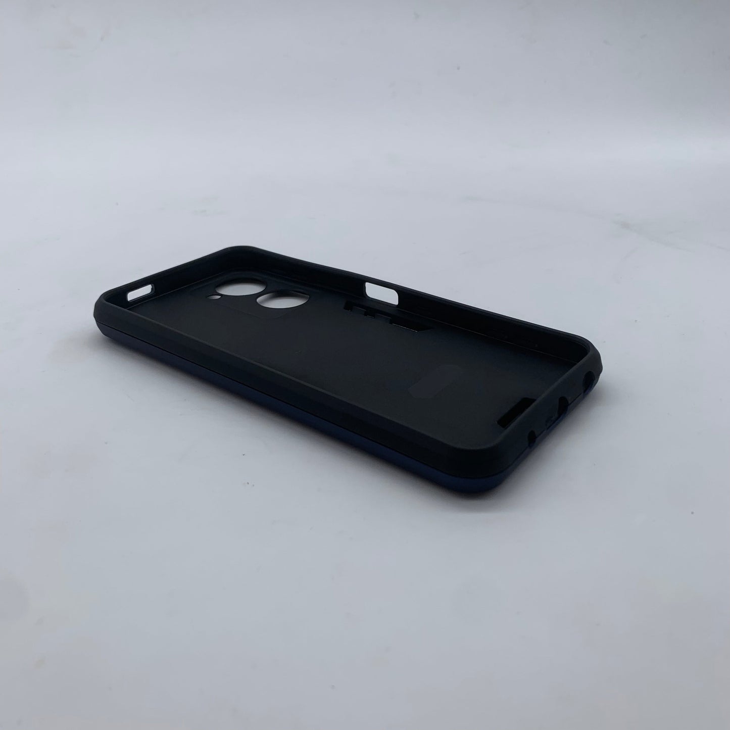 Vivo Y03 Hard PC Shockproof Case with Ring Holder - Slim Back Cover