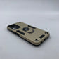 Vivo Y03 Hard PC Shockproof Case with Ring Holder - Slim Back Cover