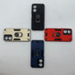 Vivo Y03 Hard PC Shockproof Case with Ring Holder - Slim Back Cover