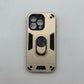 iPhone 16 Pro Hard PC Case with Ring Holder - Shockproof Slim Cover