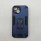 iPhone 15 Hard PC Shockproof Slim Ring Holder Case