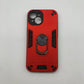 iPhone 15 Hard PC Shockproof Slim Ring Holder Case