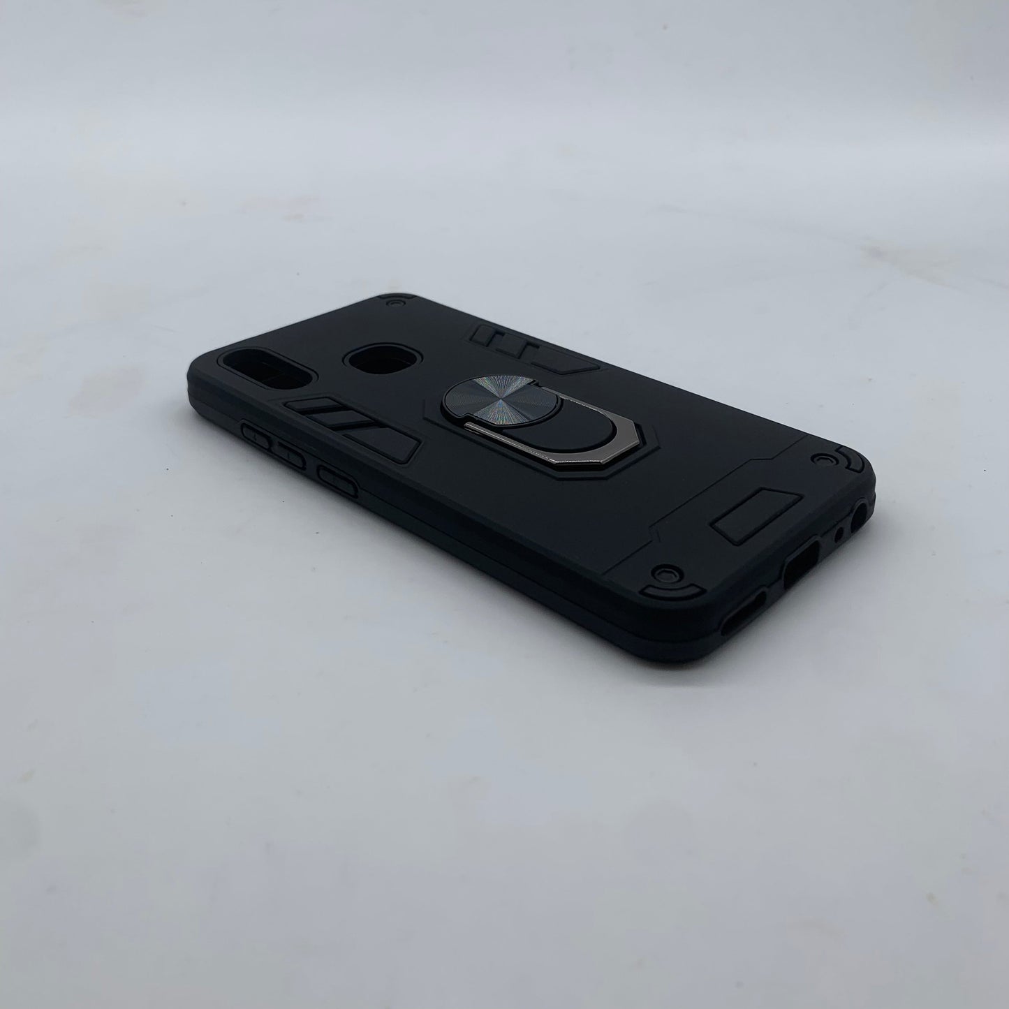 Vivo Y95 Hard PC Case with Ring Holder | Shockproof Slim Back Cover