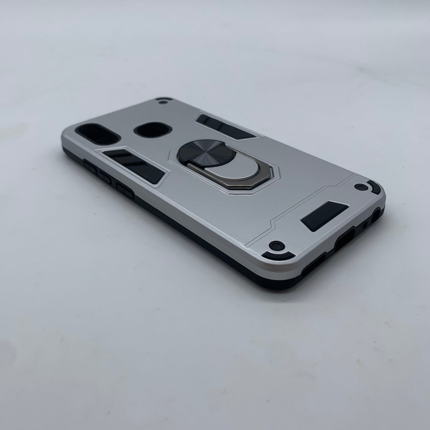 Vivo Y95 Hard PC Case with Ring Holder | Shockproof Slim Back Cover