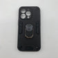 iPhone 15 Pro Hard PC Case with Ring Holder | Shockproof Slim Cover