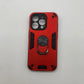 iPhone 15 Pro Hard PC Case with Ring Holder | Shockproof Slim Cover