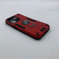 iPhone 15 Pro Hard PC Case with Ring Holder | Shockproof Slim Cover
