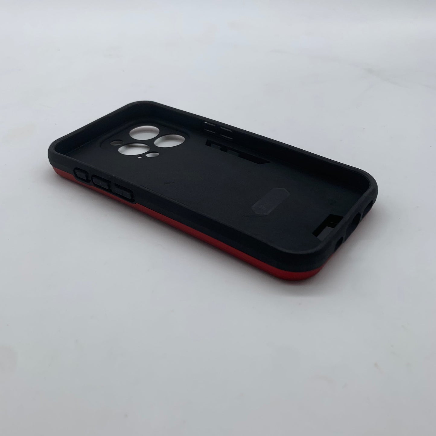 iPhone 15 Pro Hard PC Case with Ring Holder | Shockproof Slim Cover