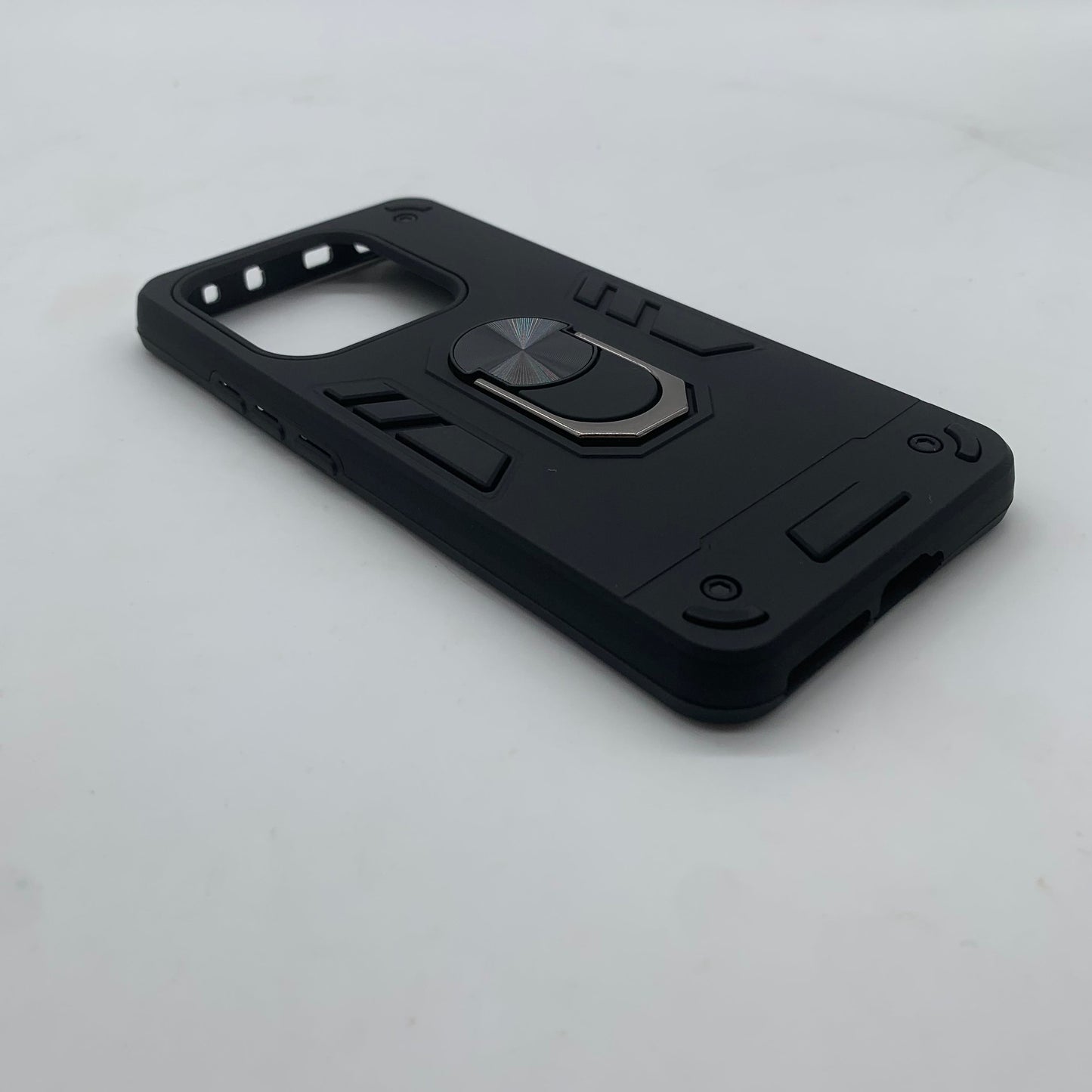 Redmi Note 14 4G Hard PC Case: Shockproof Slim Cover with Ring Holder