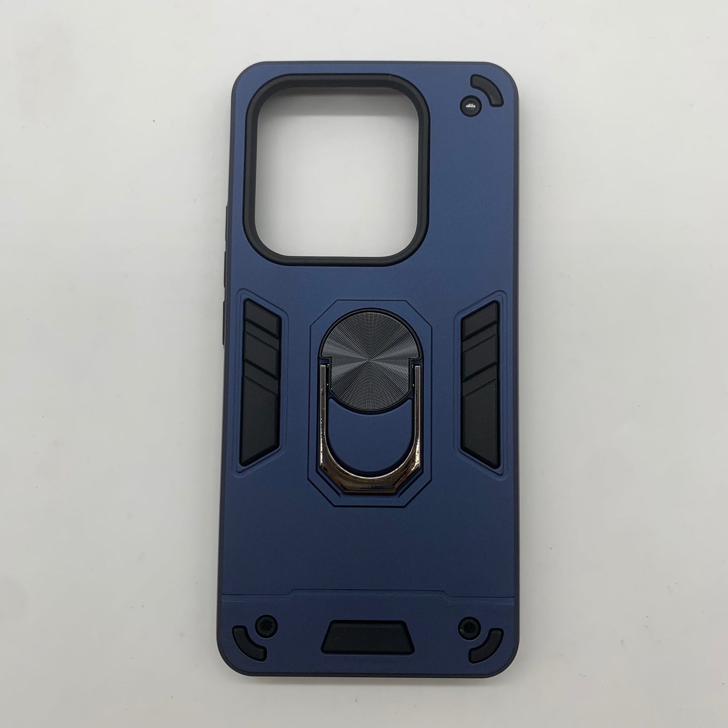 Redmi Note 14 4G Hard PC Case: Shockproof Slim Cover with Ring Holder