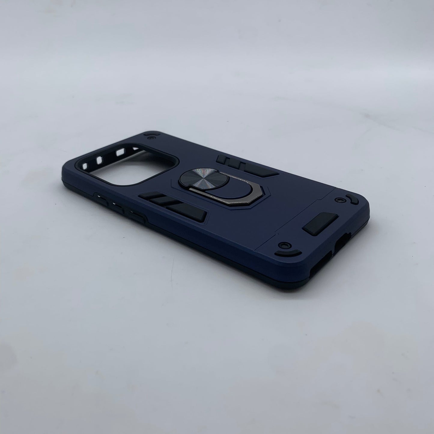 Redmi Note 14 4G Hard PC Case: Shockproof Slim Cover with Ring Holder