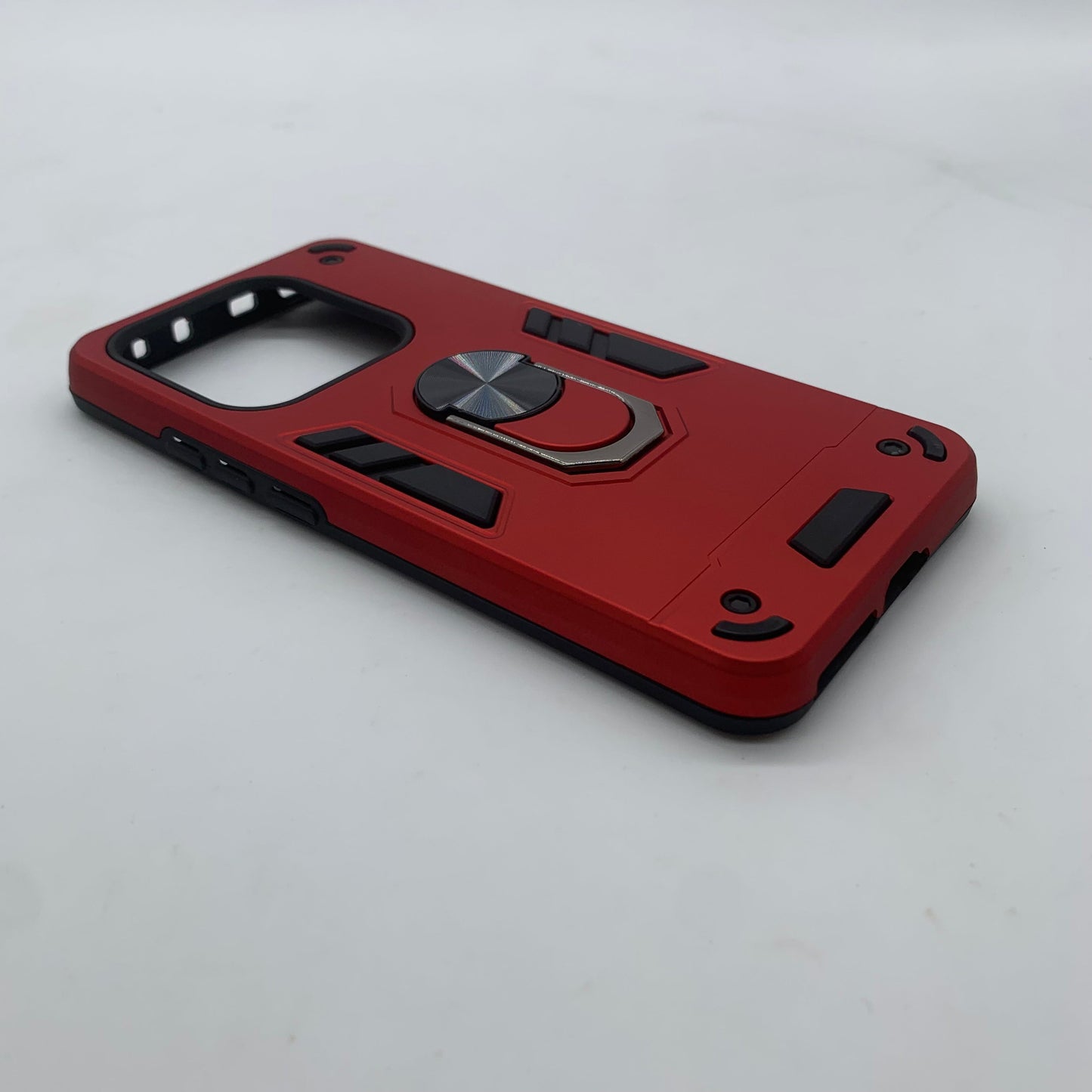 Redmi Note 14 4G Hard PC Case: Shockproof Slim Cover with Ring Holder