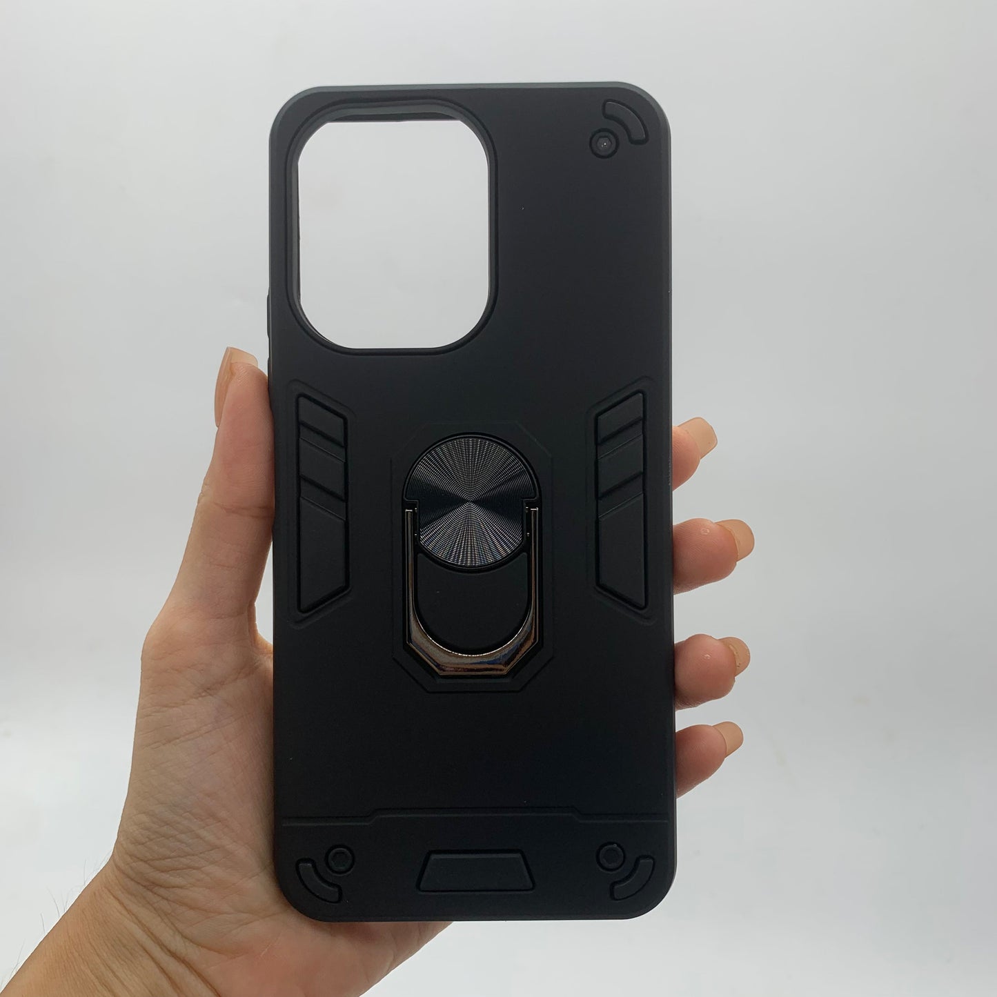 Redmi 13C Hard PC Shockproof Case with Ring Holder