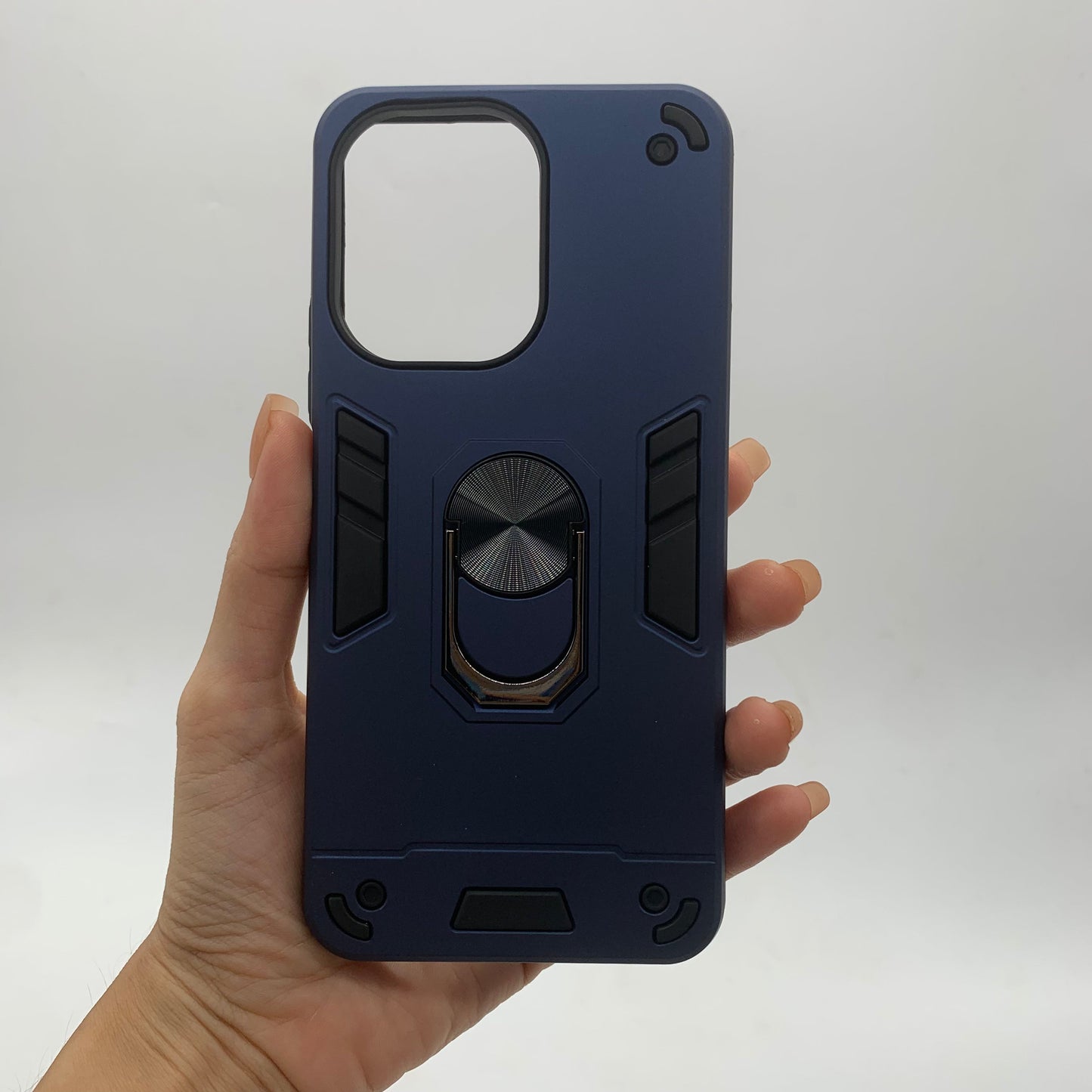 Redmi 13C Hard PC Shockproof Case with Ring Holder