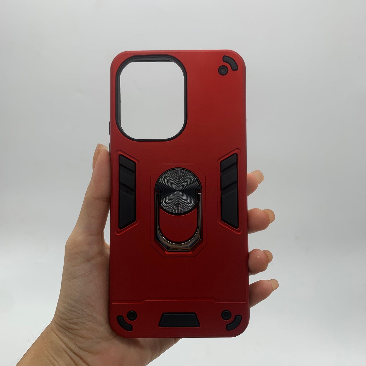 Redmi 13C Hard PC Shockproof Case with Ring Holder