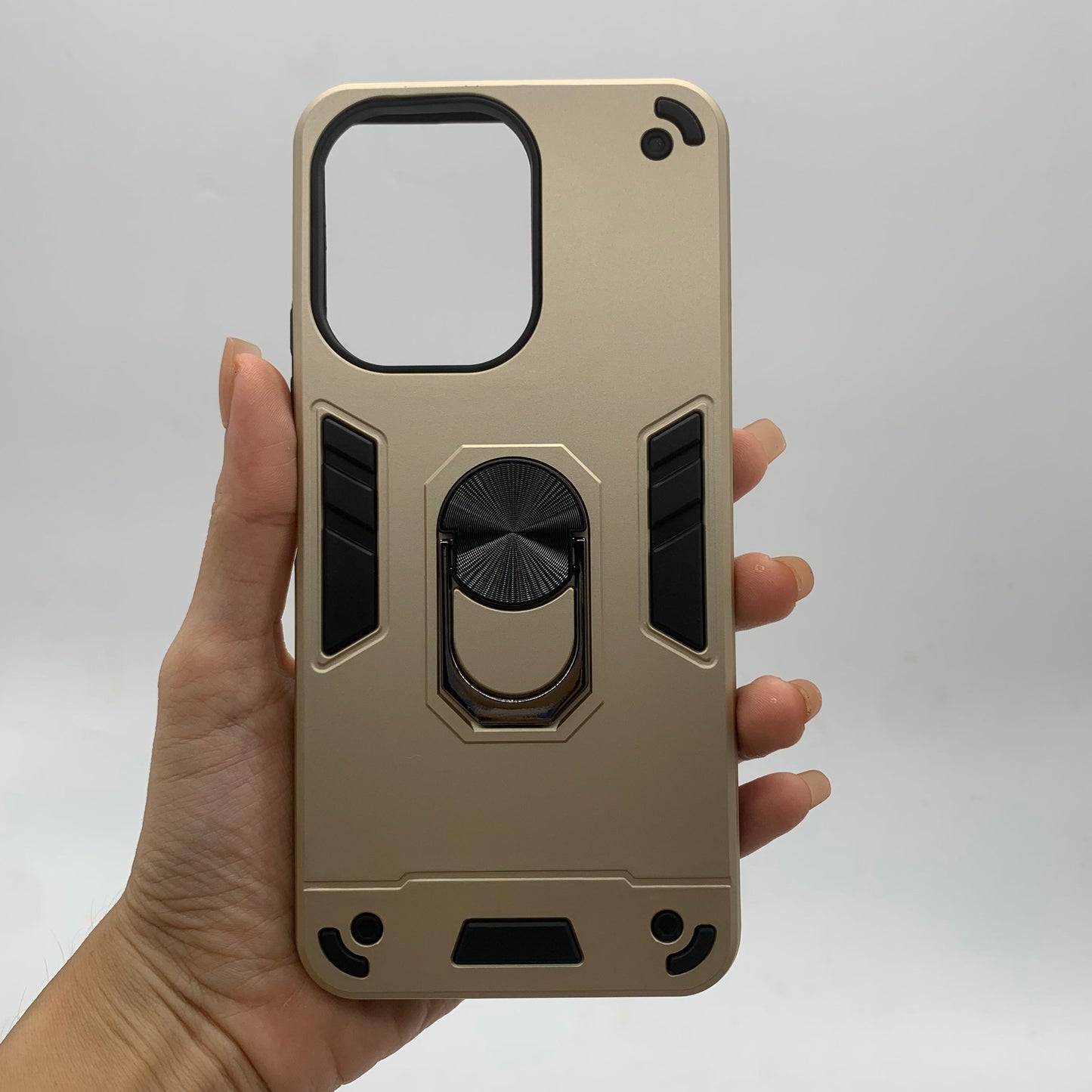 Redmi 13C Hard PC Shockproof Case with Ring Holder