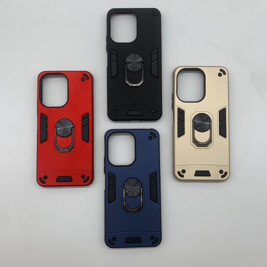 Redmi 13C Hard PC Shockproof Case with Ring Holder
