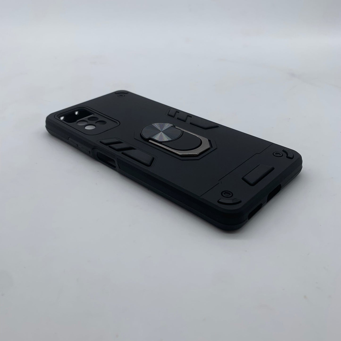 Redmi Note 11 Pro Hard PC Case with Ring Holder - Shockproof Slim Cover