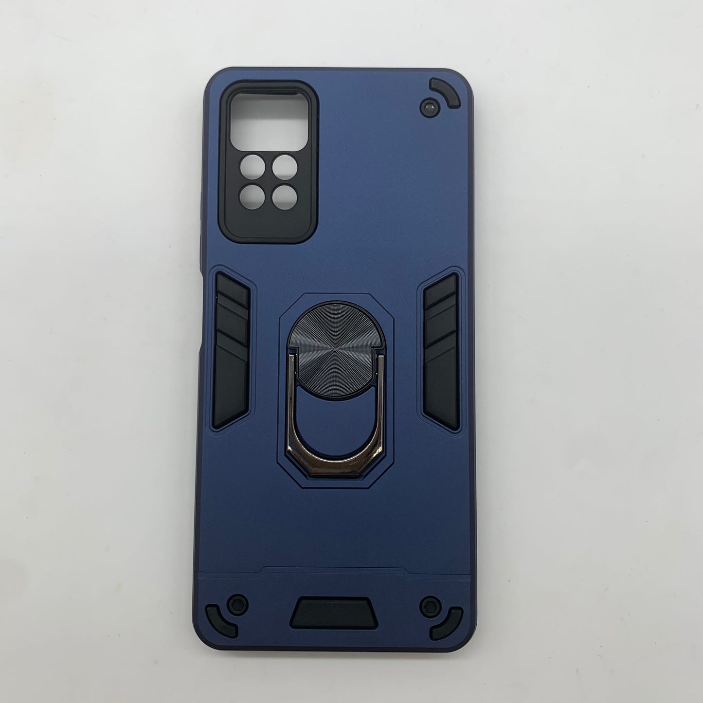 Redmi Note 11 Pro Hard PC Case with Ring Holder - Shockproof Slim Cover
