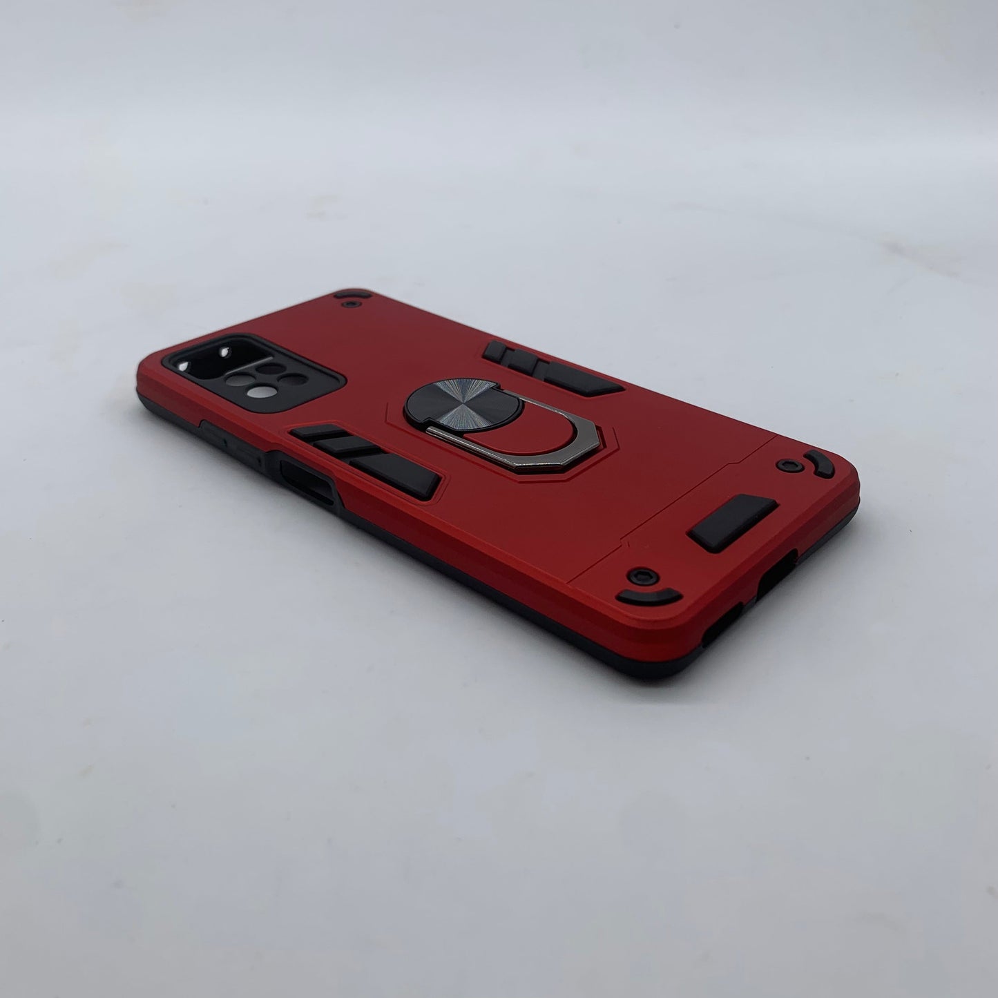 Redmi Note 11 Pro Hard PC Case with Ring Holder - Shockproof Slim Cover