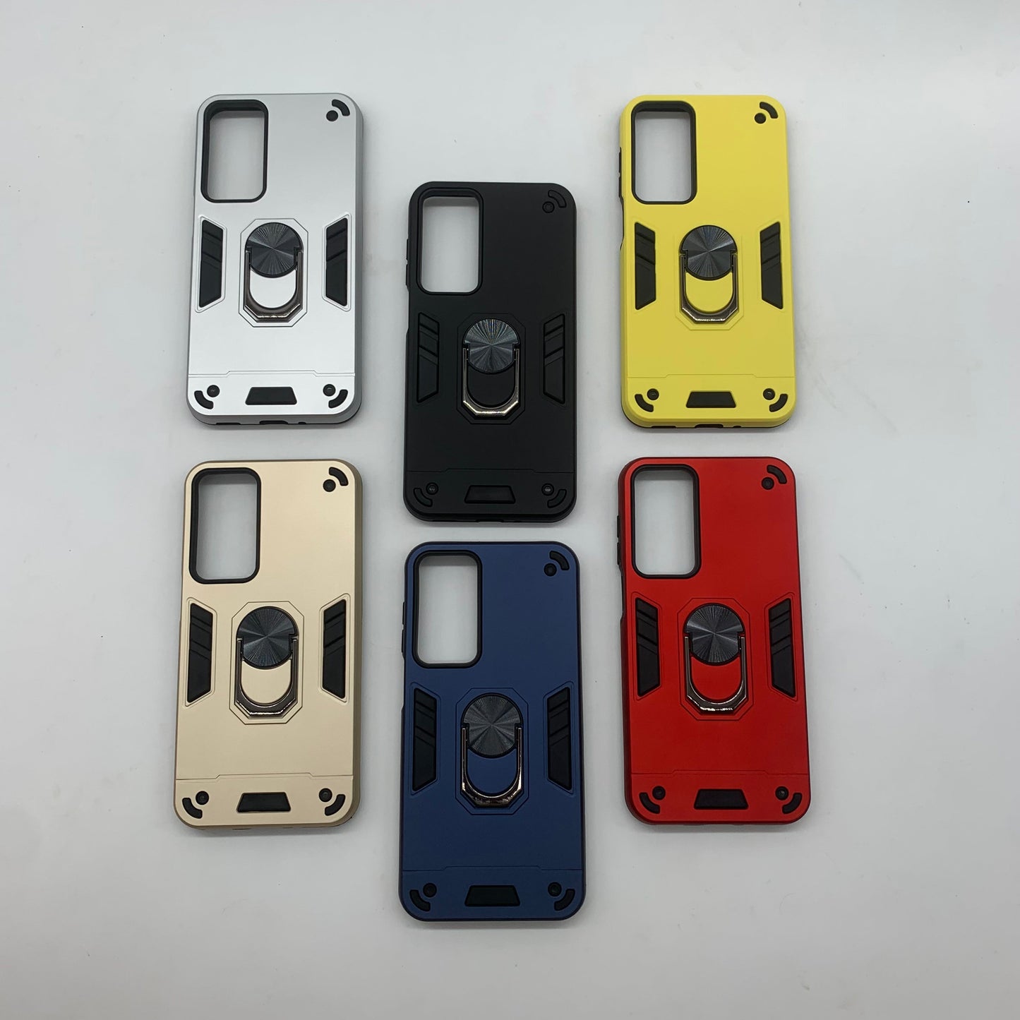 Samsung A16 Hard PC Case | Ring Holder | Shockproof Slim Cover