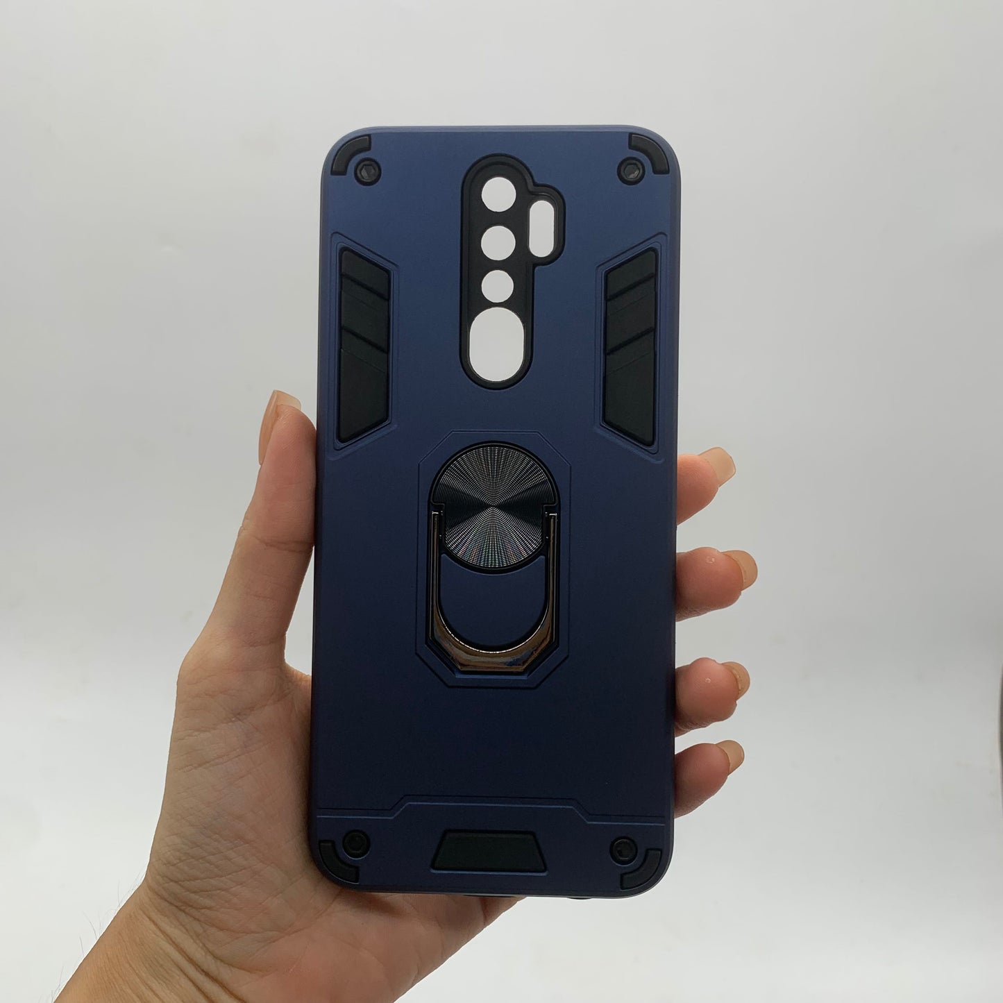 OPPO A5 2020 Hard Shockproof PC Case with Ring Holder