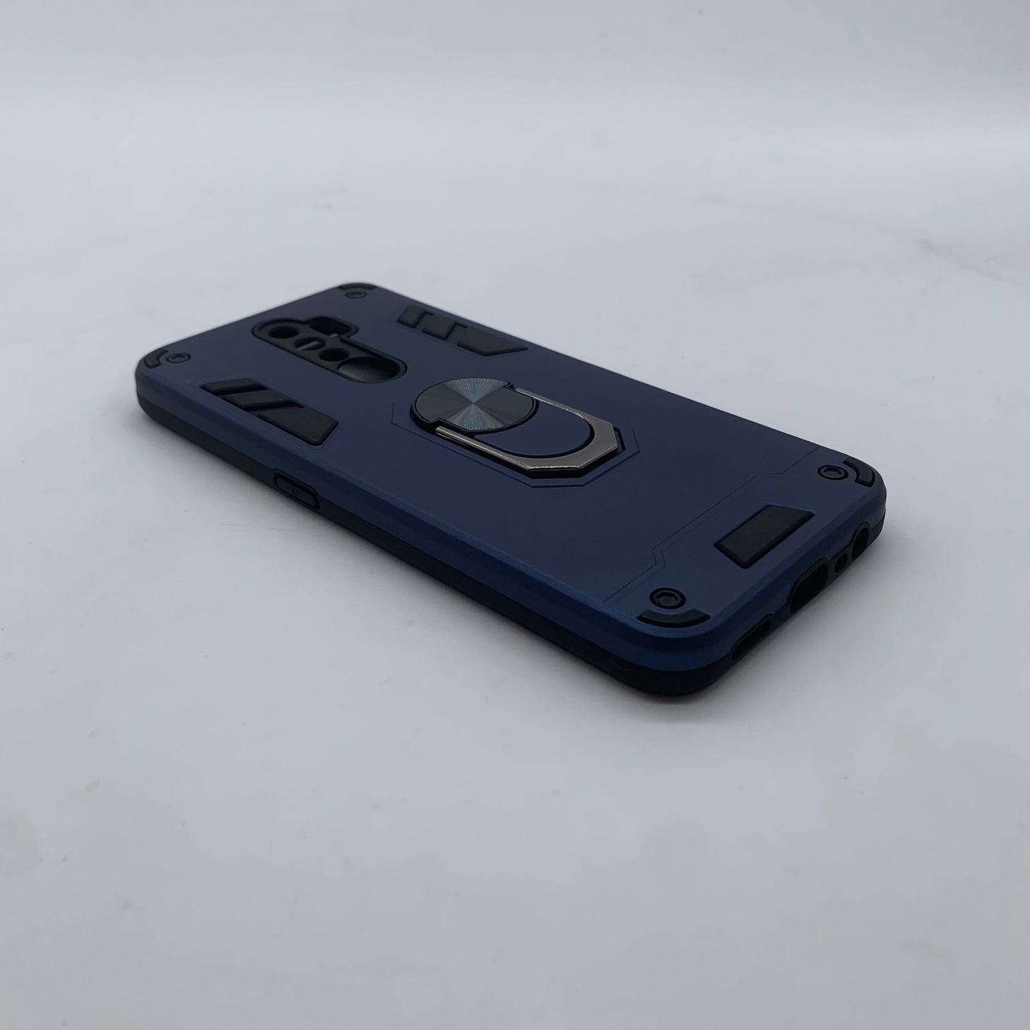 OPPO A9 2020 Hard PC Case with Ring Holder - Shockproof Slim Cover