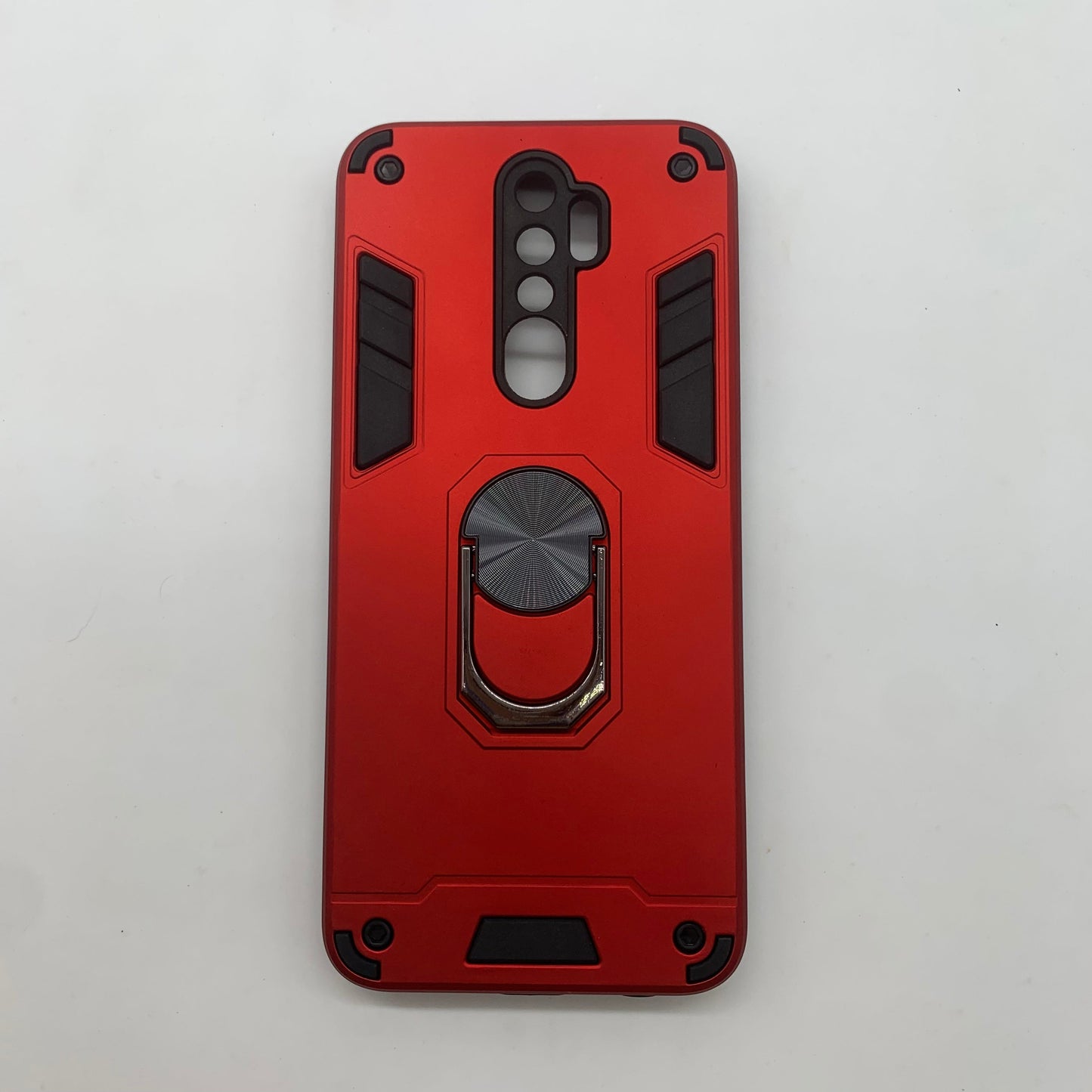 OPPO A9 2020 Hard PC Case with Ring Holder - Shockproof Slim Cover