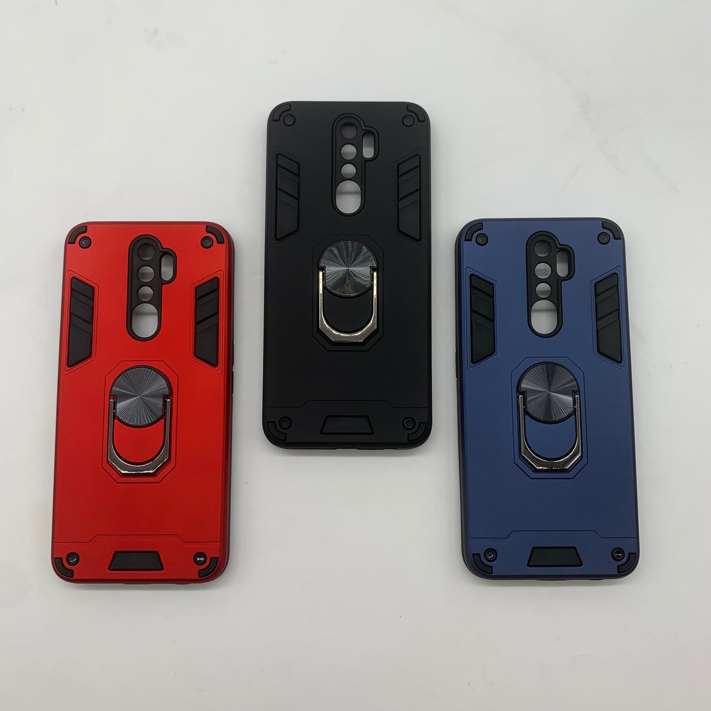 OPPO A5 2020 Hard Shockproof PC Case with Ring Holder