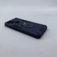 OPPO A15 Hard PC Case with Ring Holder - Shockproof Slim Cover