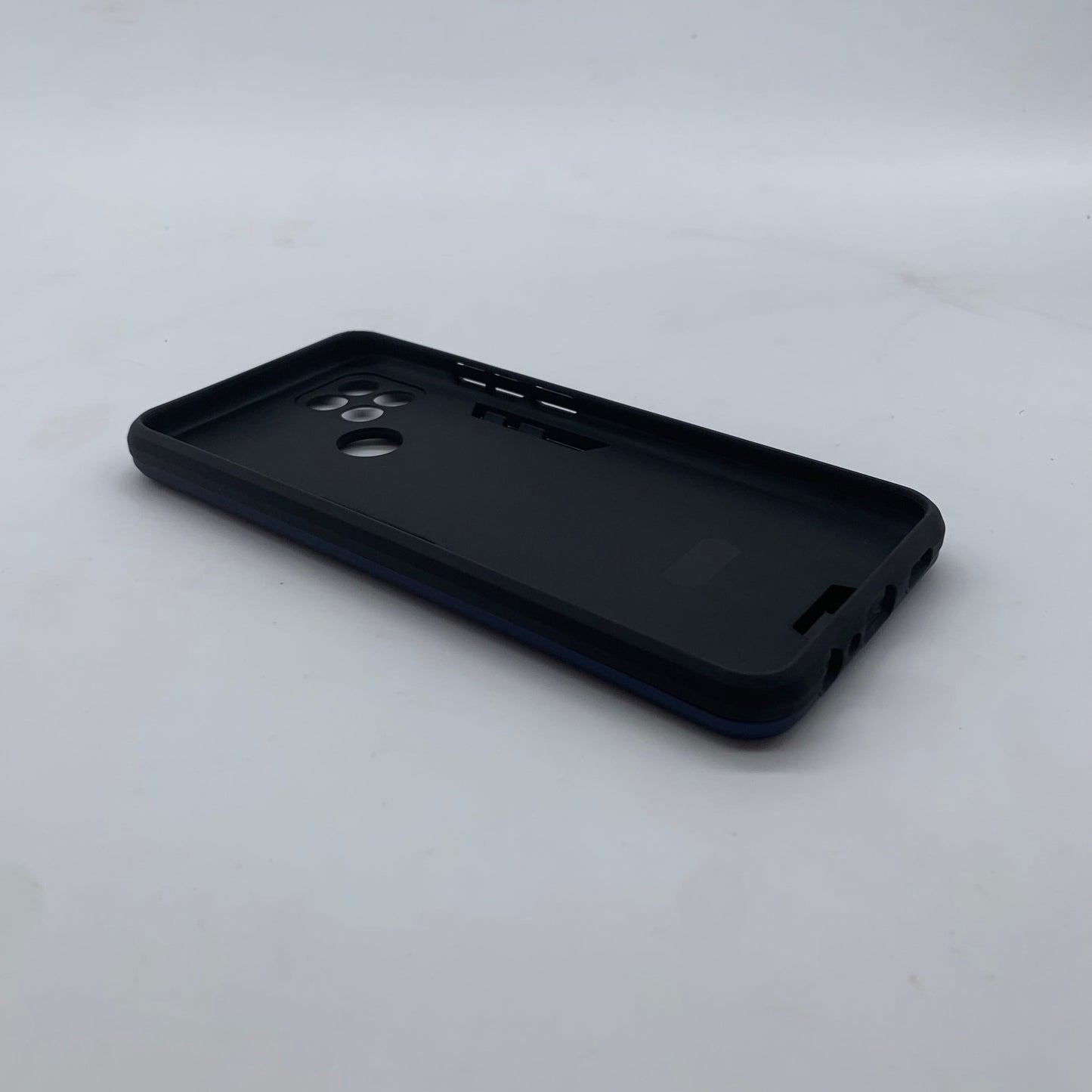 OPPO A15 Hard PC Case with Ring Holder - Shockproof Slim Cover