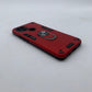 OPPO A15 Hard PC Case with Ring Holder - Shockproof Slim Cover