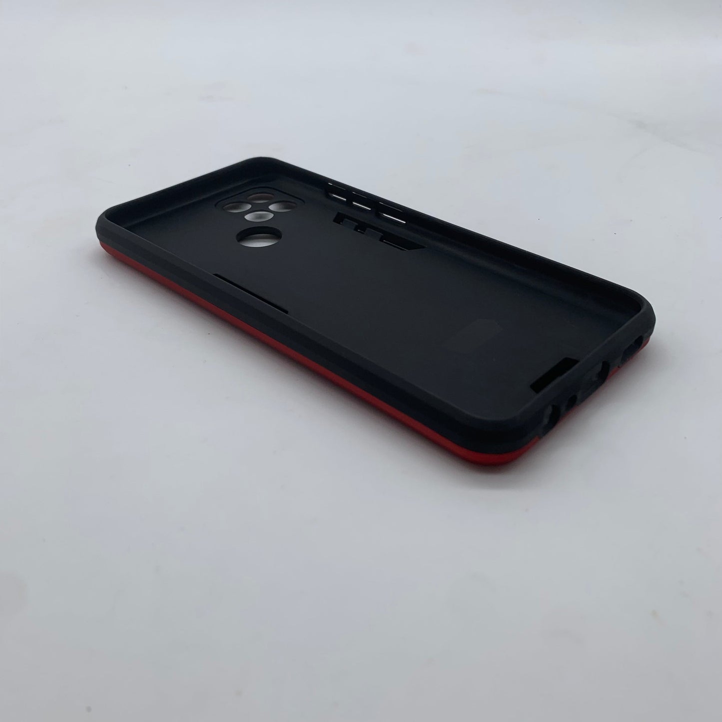 OPPO A15 Hard PC Case with Ring Holder - Shockproof Slim Cover