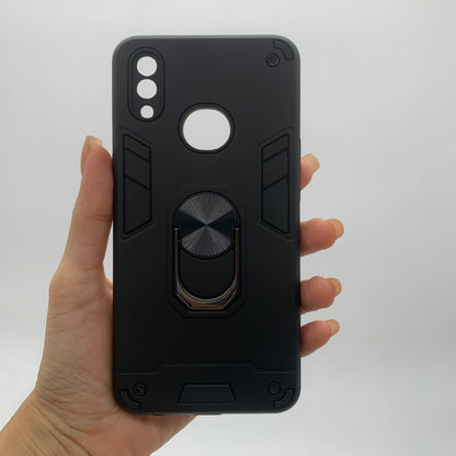 Samsung A10s Hard PC Case with Ring Holder, Shockproof Slim Cover