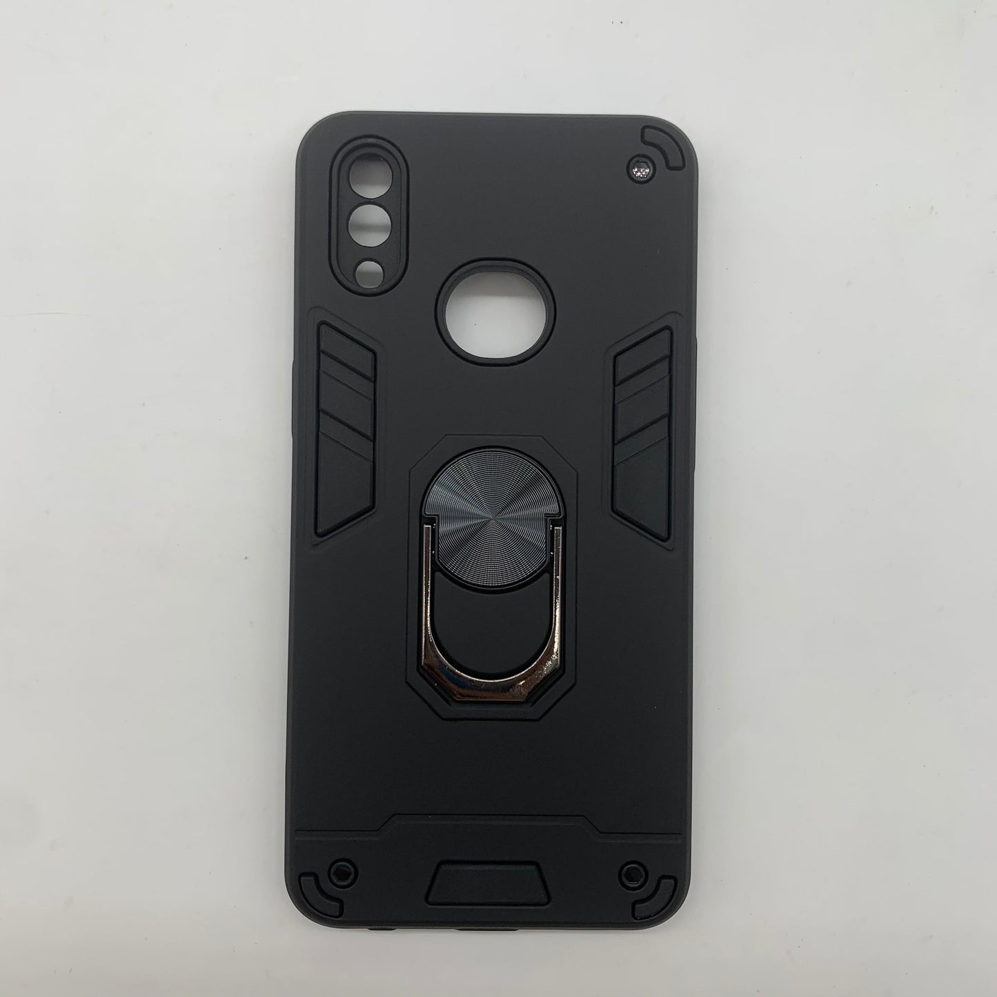Samsung A10s Hard PC Case with Ring Holder, Shockproof Slim Cover