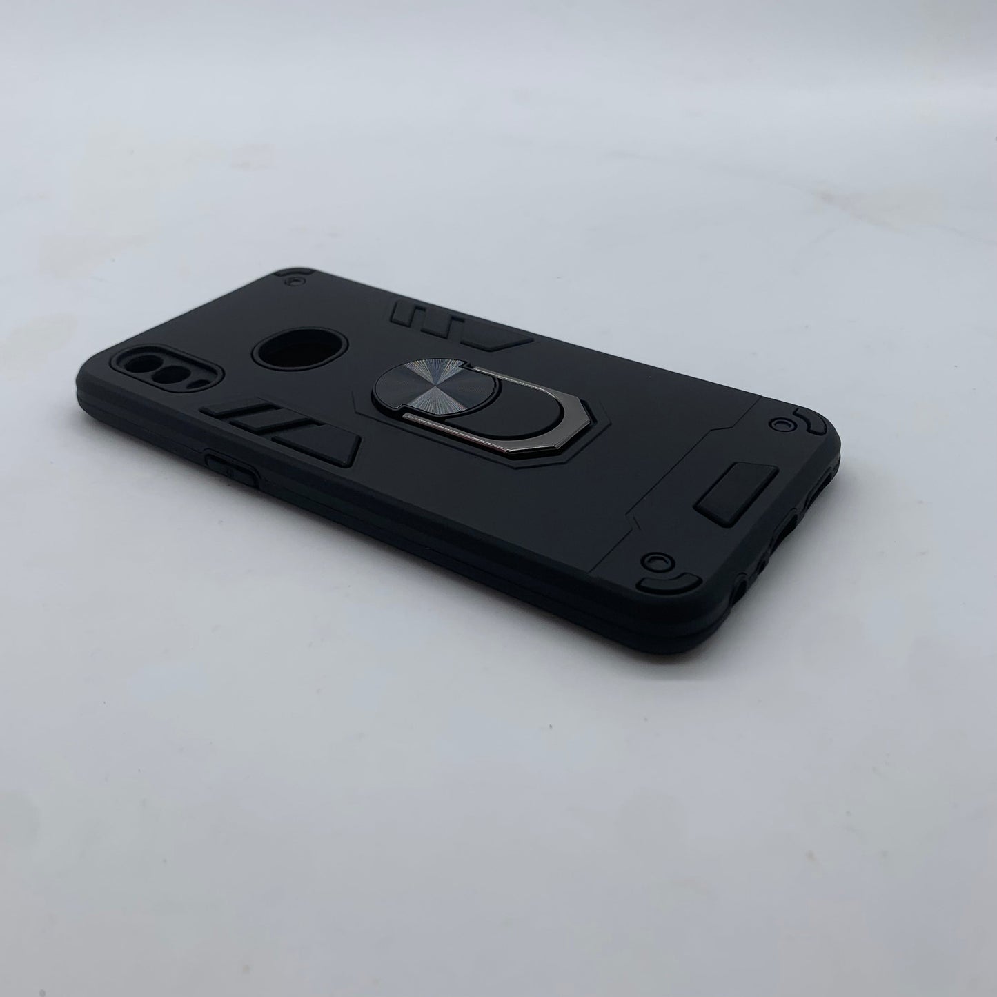 Samsung A10s Hard PC Case with Ring Holder, Shockproof Slim Cover