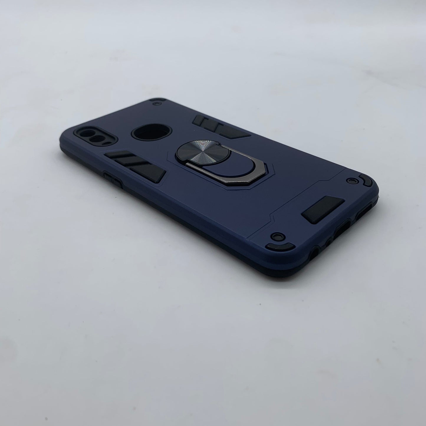 Samsung A10s Hard PC Case with Ring Holder, Shockproof Slim Cover