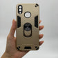 Samsung A10s Hard PC Case with Ring Holder, Shockproof Slim Cover