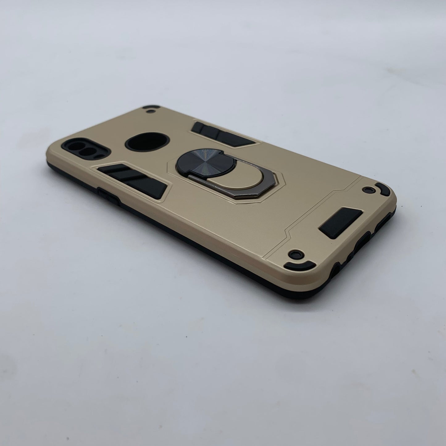 Samsung A10s Hard PC Case with Ring Holder, Shockproof Slim Cover