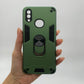 Samsung A10s Hard PC Case with Ring Holder, Shockproof Slim Cover