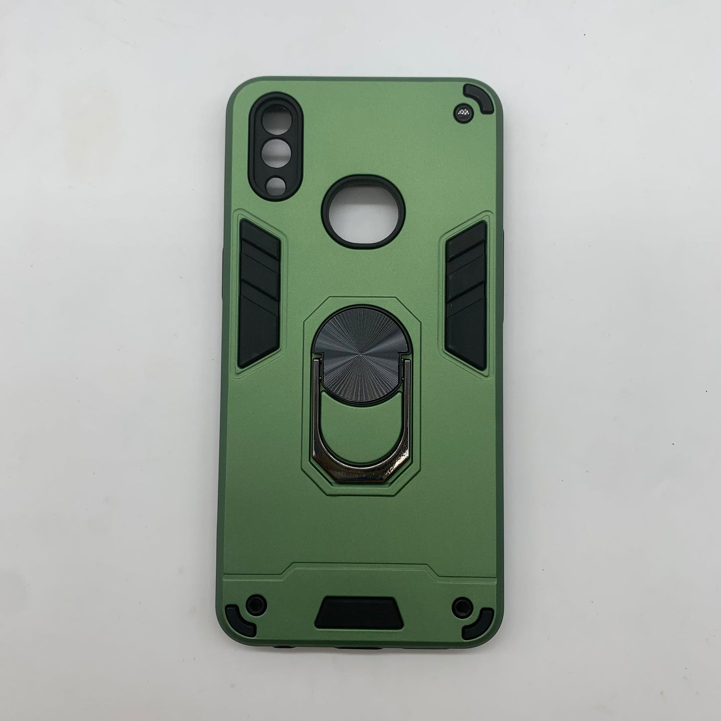 Samsung A10s Hard PC Case with Ring Holder, Shockproof Slim Cover