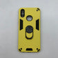 Samsung A10s Hard PC Case with Ring Holder, Shockproof Slim Cover