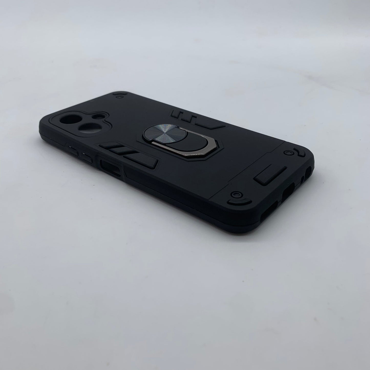 Tecno Spark Go 2 Hard PC Shockproof Case with Ring Holder