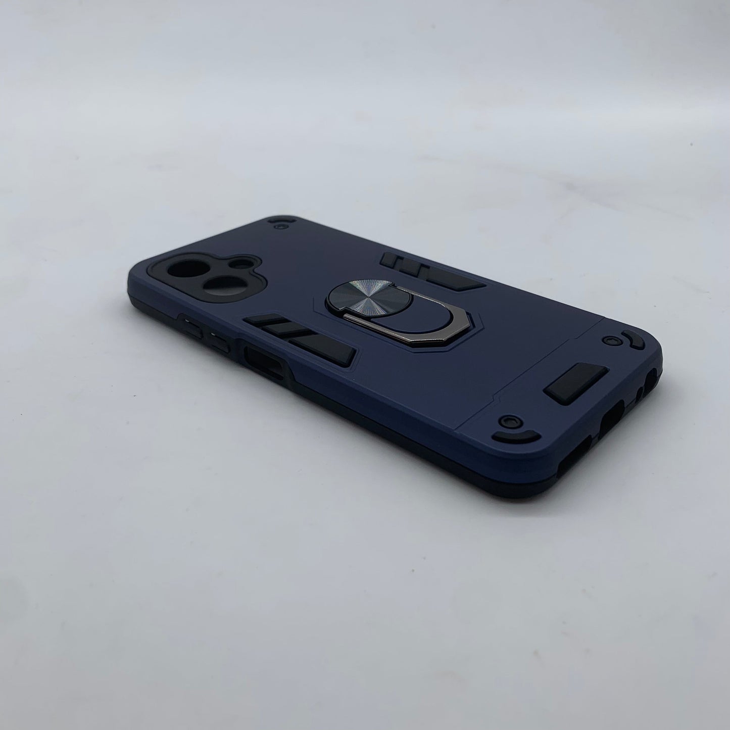 Tecno Spark Go 2 Hard PC Shockproof Case with Ring Holder