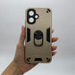 Tecno Spark Go 2 Hard PC Shockproof Case with Ring Holder