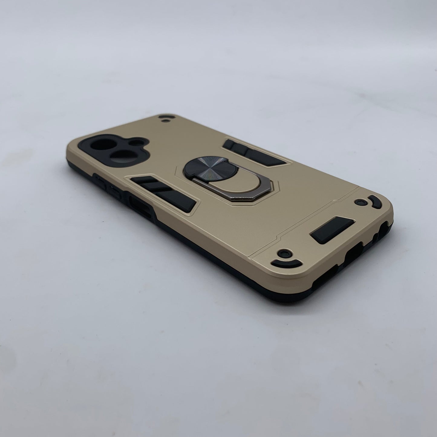 Tecno Spark Go 2 Hard PC Shockproof Case with Ring Holder